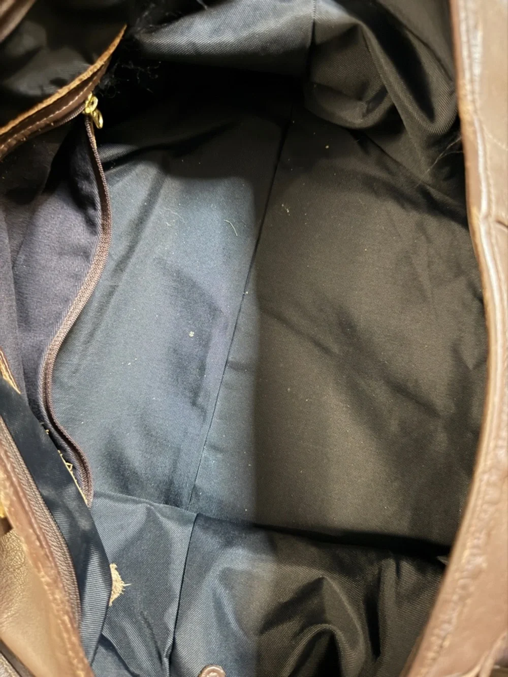 Coach Men's Brown Leather Duffel Bag - Picture 12 of 16
